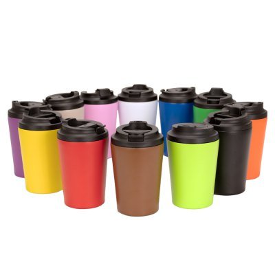 Regalo corporativo Mug térmico metálico doble pared "NORWAY" 355cc.