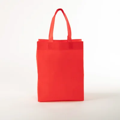 Bolsa TNT reutilizable "SAUL" con costuras termoselladas, asas 38 x 2.5 cm. - Regalos Corporativos