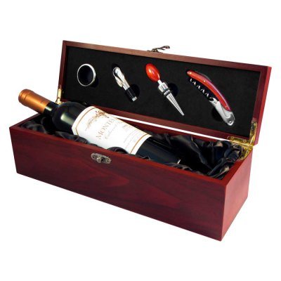 Miniatura 3 de Caja de Madera para Vino