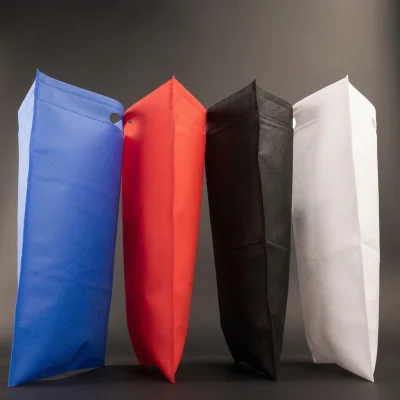Bolsa TNT reutilizable plana "ELIAS" con costuras termoselladas - Regalos Corporativos