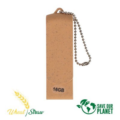Miniatura 2 de USB Pendrive 16GB de caña de Trigo