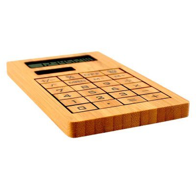 Miniatura 2 de Calculadora Solar de Bamboo