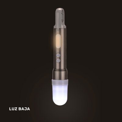 Miniatura 15 de USB Linterna Táctica y lámpara recargable "HOOK" 15-en-1