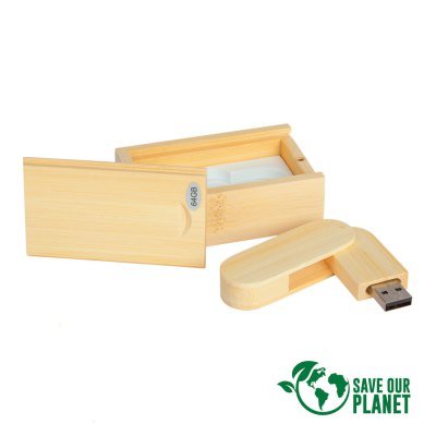 Miniatura 4 de USB Pendrive 64GB de Bamboo