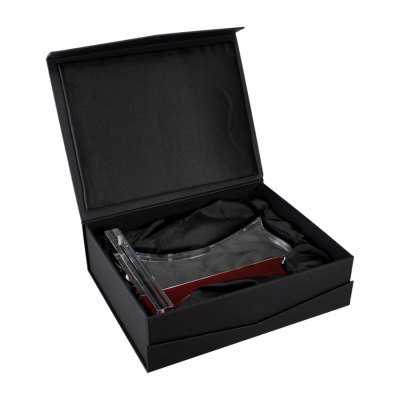 Miniatura 4 de Trofeo Galvano Cristal Bauhaus