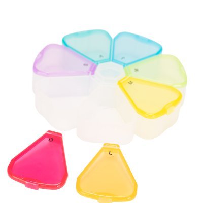 Miniatura 7 de Pastillero Plástico 7 días "FLOWER"